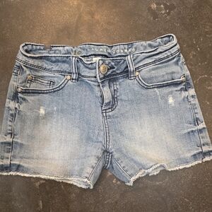 LC Lauren Conrad Women's Blue Denim Shorts